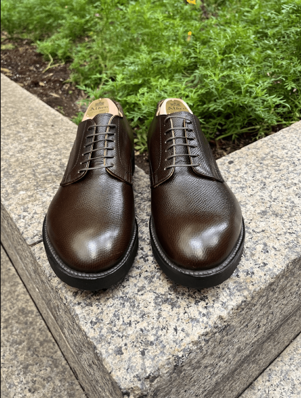 53391-1 Brown Alpine Grain — mouldedshoe